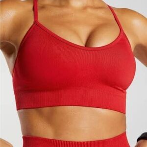 Gymshark Sweat Seamless Sports
Bra - Salsa Red